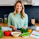 디지털 공유경제에서의 콘텐츠 마케팅 - **Prompt: Experience and Trustworthiness (Blogger reviewing a Swedish meal kit)**
    "A female life...